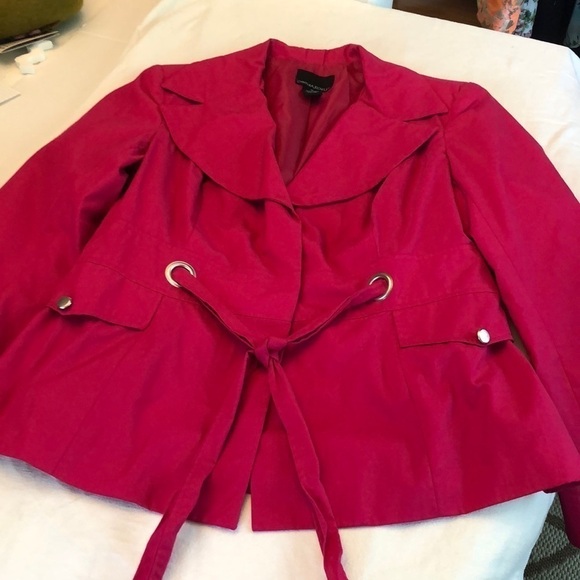 Cynthia Rowley wife Collar lightweight Jacket Med - Picture 1 of 7
